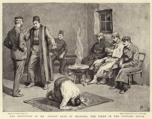 Robert Barrin pidätys Seleuciassa, kohtaus tullitalossa